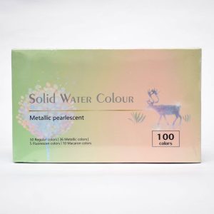 Set Màu Nước 100 Màu Solid Water Colour