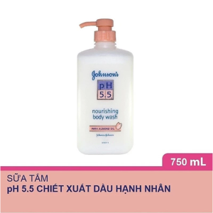 Sữa Tắm Johnson's Ph5.5 750ml, cấp ẩm cho da, bảo vệ làn da mỗi ngày