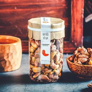 Hạt Điều Vỏ Lụa, 200g, Hũ, Mẫu Nobita, L'angfarm