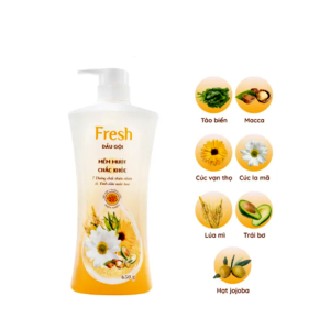 Dầu Gội Fresh 180g- 650g giúp Tóc Mềm Mượt Chắc Khỏe