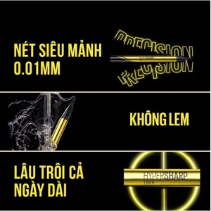 [Chính Hãng] Kẻ Mắt Nước Maybelline New York Hyper Sharp Extreme Liner #BK1 Ultra Black