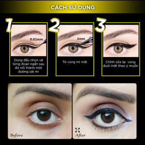 [Chính Hãng] Kẻ Mắt Nước Maybelline New York Hyper Sharp Extreme Liner #BK1 Ultra Black