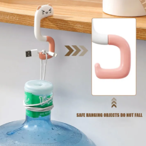 Móc Treo Đồ Gắn Bàn Tiện Dụng Hình Thú (Màu Ngẫn Nhiên)