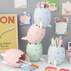 Cắm Bút Nhựa Trứng Khủng Long