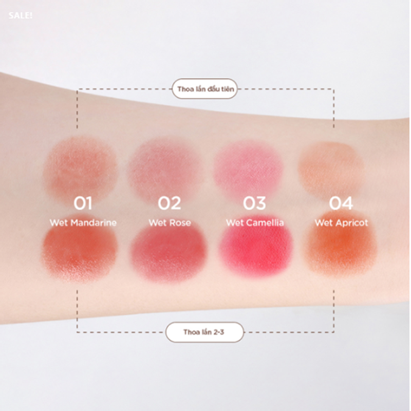 Son Thỏi Bbia Ready To wear Water Liptick 3g