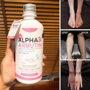 Sữa Tắm Alpha Arbutin 3+ Plus Collagen Bath Cream 350ml Thái