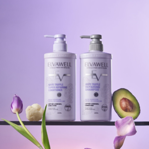 Cặp Gội Xả Elvawell White Truffle, Siêu  mềm mượt