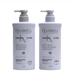 Cặp Gội Xả Elvawell White Truffle, Siêu  mềm mượt