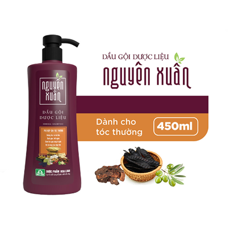 Dầu Gội Nguyên Xuân 450ml, 600ml, Cho tóc sạch gàu, bồng bềnh