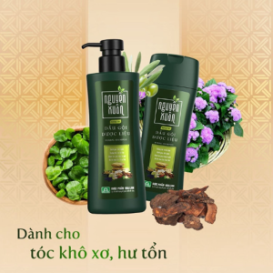 Dầu Gội Nguyên Xuân 450ml, 600ml, Cho tóc sạch gàu, bồng bềnh