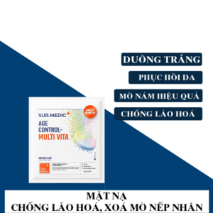 Mặt Nạ Sur.medic 30g Age Control Multi Vita, Hỗ trợ Tái Tạo, Ngừa Lão Hóa
