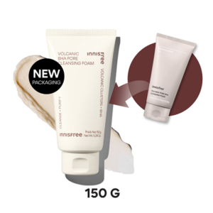 Sữa Rữa Mặt Innisfree 150ml Volcanic Bha Pore Cleansing Foam Mẫu Mới