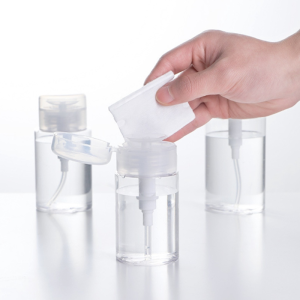 Chai Lọ Chiết Nước Tẩy Trang, Toner Có Nút Nhấn 200ml - Chai Chiết Mỹ Phẩm, Dung Dịch