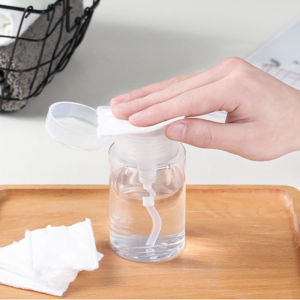 Chai Lọ Chiết Nước Tẩy Trang, Toner Có Nút Nhấn 200ml - Chai Chiết Mỹ Phẩm, Dung Dịch