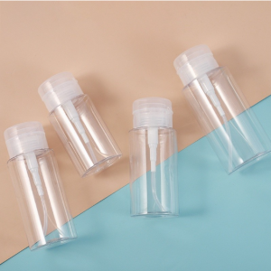 Chai Lọ Chiết Nước Tẩy Trang, Toner Có Nút Nhấn 200ml - Chai Chiết Mỹ Phẩm, Dung Dịch