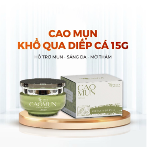 Cao Mụn Khổ Qua Diếp Cá Sica 15g, giảm mụn, thâm, mờ sẹo mụn