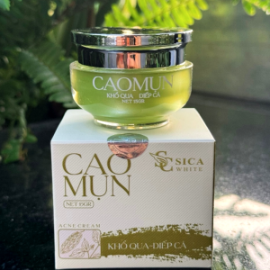 Cao Mụn Khổ Qua Diếp Cá Sica 15g, giảm mụn, thâm, mờ sẹo mụn