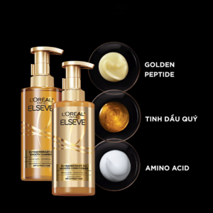 Cặp Gội Xả L'oreal Paris Elseve 440ml Dưỡng Tóc Suôn Mượt