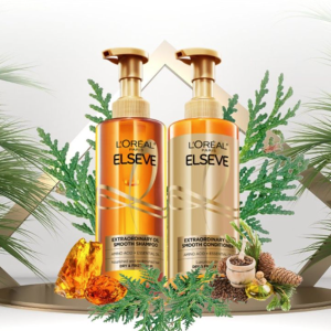 Cặp Gội Xả L'oreal Paris Elseve 440ml Dưỡng Tóc Suôn Mượt