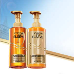 Cặp Gội Xả L'oreal Paris Elseve 440ml Dưỡng Tóc Suôn Mượt