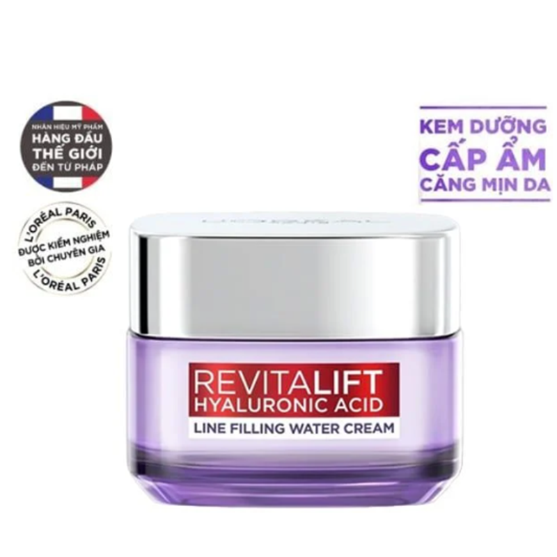 Kem Dưỡng L'oreal Paris 50ml Revitalift Hyaluronic Acid Line Filling Water