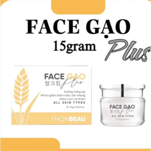 Kem Face Gạo Thonbeau 25g, giúp da trắng hồng, mịn màng và căng bóng