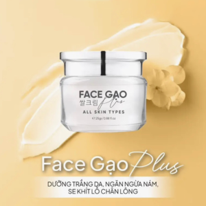 Kem Face Gạo Thonbeau 25g, giúp da trắng hồng, mịn màng và căng bóng