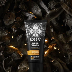 Sữa Rửa Mặt Nam Oxy 100g Deep Wash Scrub Formula, sạch sâu, giảm nhờn