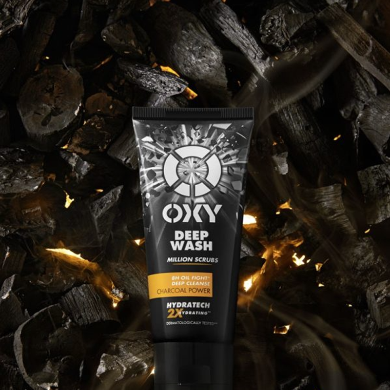 Sữa Rửa Mặt Nam Oxy 100g Deep Wash Scrub Formula, sạch sâu, giảm nhờn