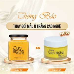 Mặt Nạ Cao Nghệ Sica White 50g