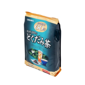 Trà Thải Độc Diếp Cá Orihiro Dokudami Tea 3g X 60 Gói, Thanh nhiệt, giải độc, tăng cường hệ miễn dịc