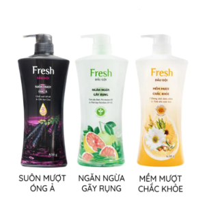 Dầu Gội Fresh 180g- 650g giúp Tóc Mềm Mượt Chắc Khỏe
