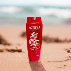 Dầu Gội Thái Dương 3 200ml Đỏ Hoa Đào