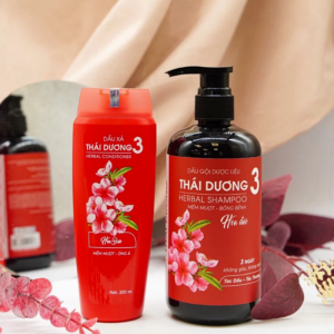 Dầu Gội Thái Dương 3 200ml Đỏ Hoa Đào