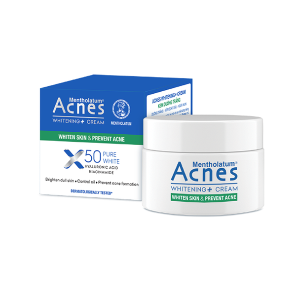 Kem Dưỡng Trắng Da Acnes Pure White Whiten And Even Skin Tone 50g