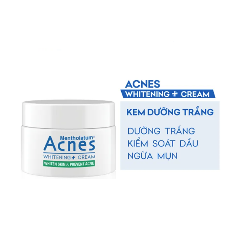 Kem Dưỡng Trắng Da Acnes Pure White Whiten And Even Skin Tone 50g