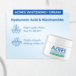 Kem Dưỡng Trắng Da Acnes Pure White Whiten And Even Skin Tone 50g