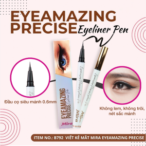 Kẻ Mắt Nước Mira Eyeamazing Precise Eyeliner Pen 0.6g