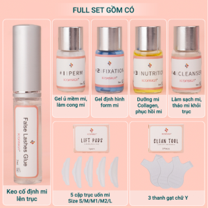Set Uốn Mi Iconsign Lash Lift, đa dụng và tiện lợi