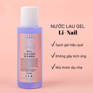 [Chính Hãng] Nước Lau Gel Li-nail 500ml, cồn lau gel chuyên dụng cho dân làm móng