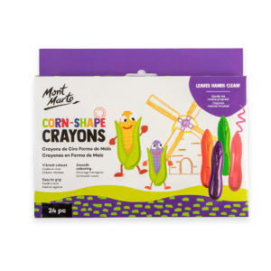 Sáp Màu Lụa Dầu Silky Crayon 24 Màu, bền chắc, không bám da tay