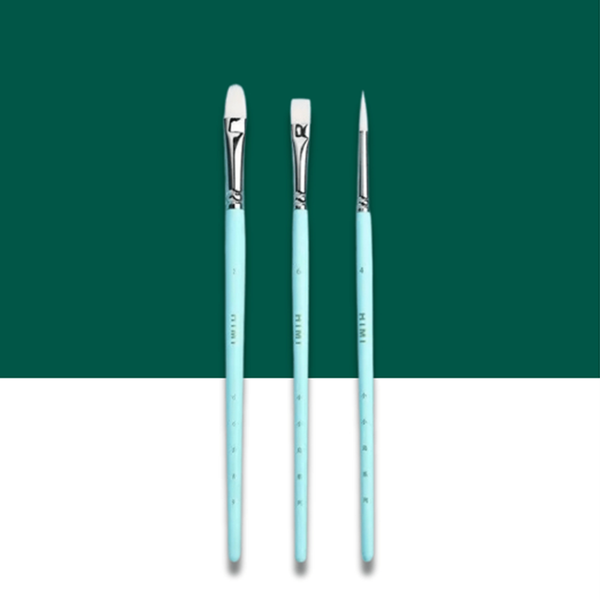 Bộ Cọ Vẽ Himi Miya 3 Cây Blue