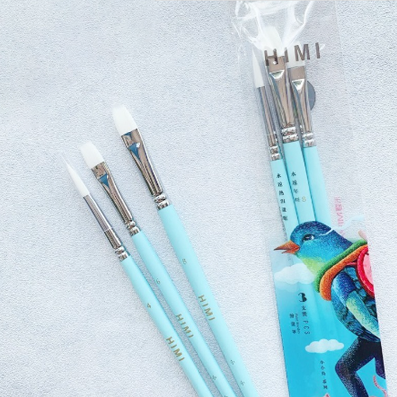 Bộ Cọ Vẽ Himi Miya 3 Cây Blue