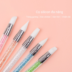 Bộ Cọ Cắt Silicon 2 Đầu 5 Cây