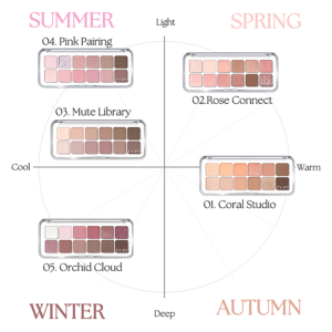 Màu Mắt Bắt Sáng Clio Air Pro Eye Palette 12 Ô