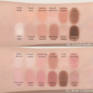 Màu Mắt Bắt Sáng Clio Air Pro Eye Palette 12 Ô