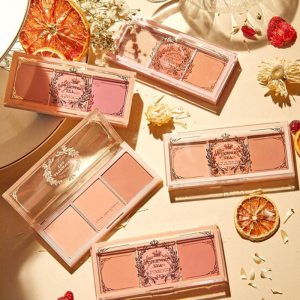 Má Hồng I’m Meme Afteenoon Tea Blusher Palette 3 Ô 11.4g Champagne Paty