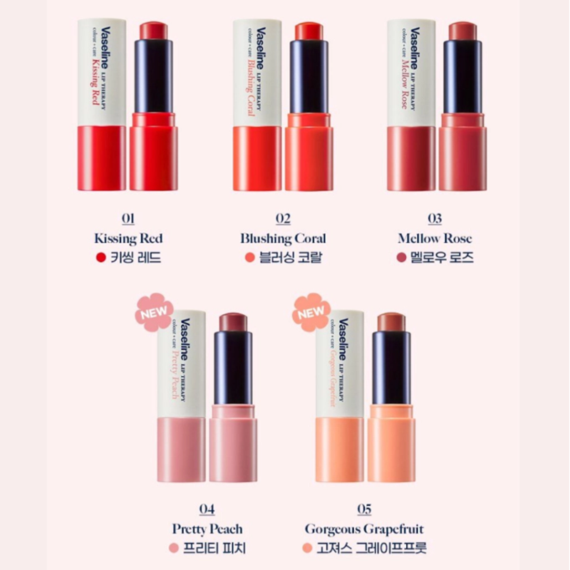 Son Dưỡng Môi Vaseline Có Màu 4.2g