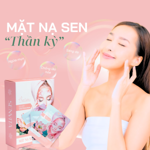 Mặt Nạ Sen Vita B5 30g, Sáng da, ngừa mụn
