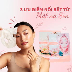 Mặt Nạ Sen Vita B5 30g, Sáng da, ngừa mụn